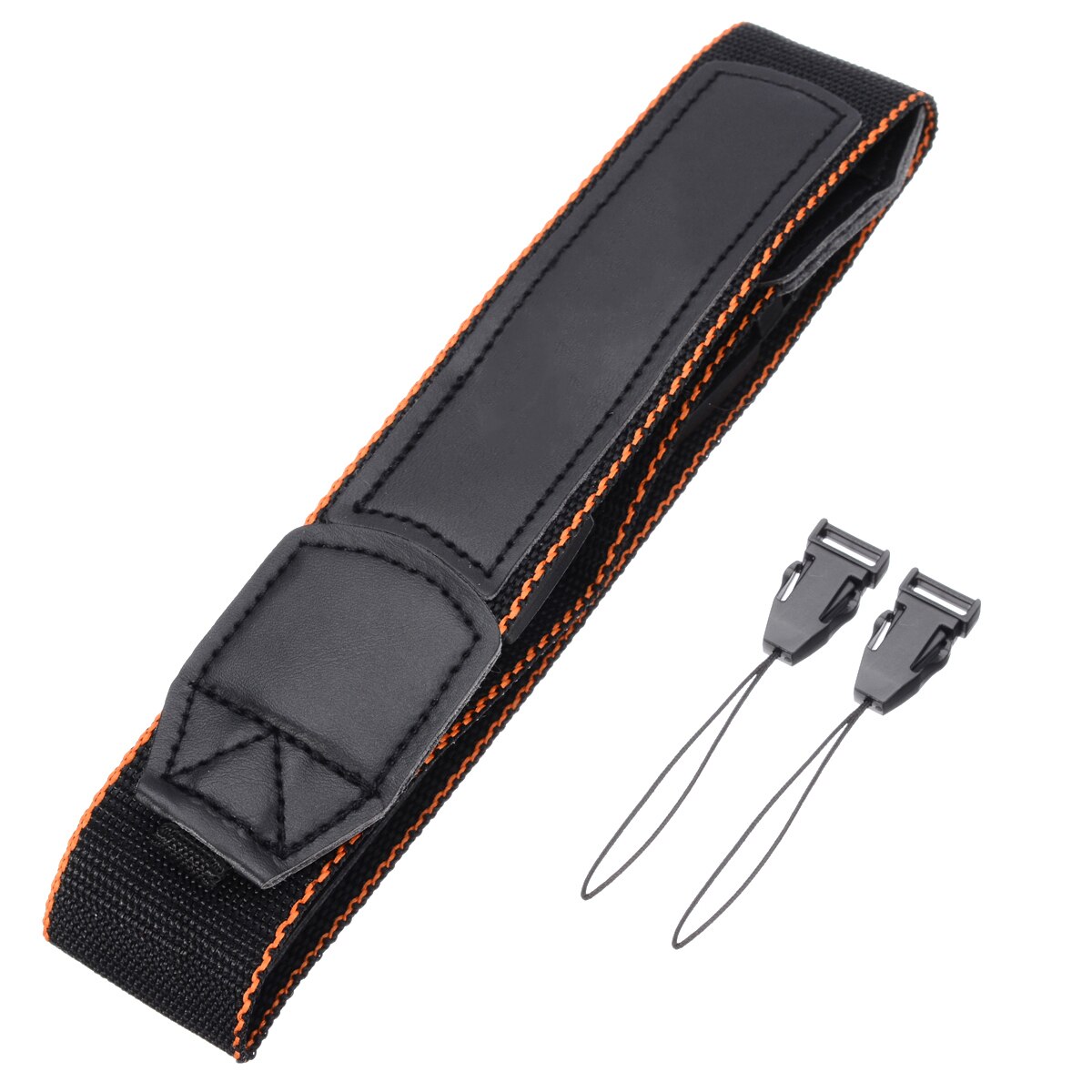 1pc Camera Neck Shoulder Strap Black Nylon Leather Belt For Sony A6500 A6300 NEX-7 RX100 V A7R II Camera Accessories