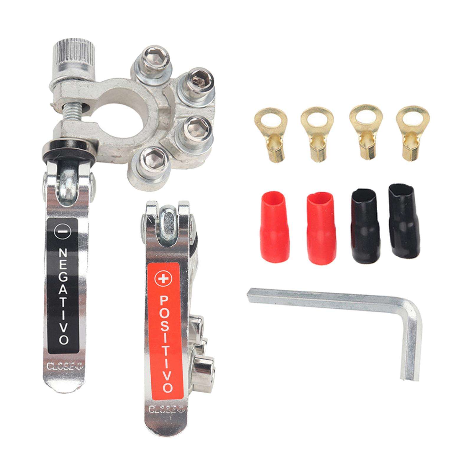 Boat Tractor Battery Terminal Connector Clamp Adjust Disconnect Toolless