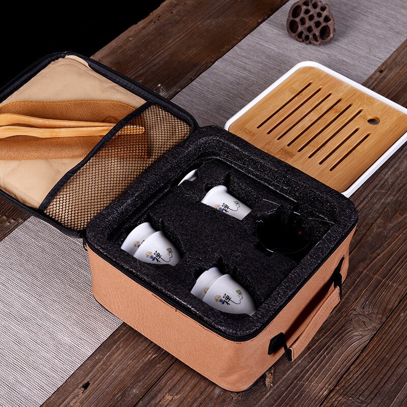 Il impostato da tè includere 1 tazza da 4 tazze, elegante gaiwan di alta qualità, bollitore e tazza da tè per teiera belli e facili, bollitore da viaggio, spedizione gratuita