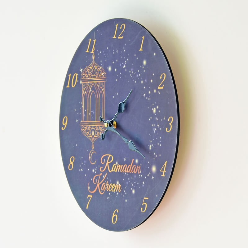 Muslim Islamic Electronic Clock Frameless Drawing Clock Craft Clock 0896 Clocks Wall Home Decor Digital Wall Clock
