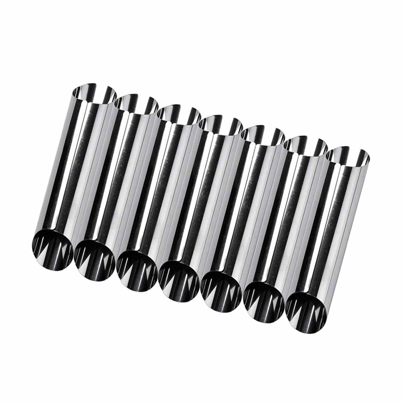 Set Van 14 430 Rvs Buizen Cannoli Gebak Formulieren Mallen-5 Inch