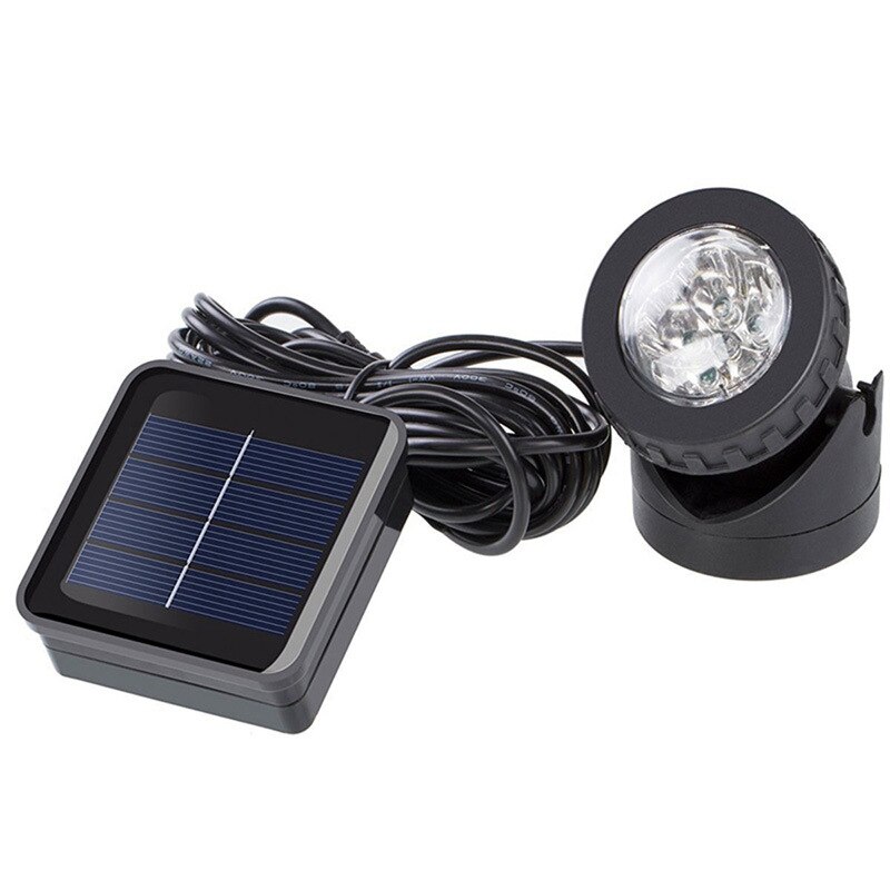 1/2 Lamps Solar Powered Landscape Projection Spotlight Underwater Lights For Garden Pool Pond Lawn Outdoor Lighting Projector