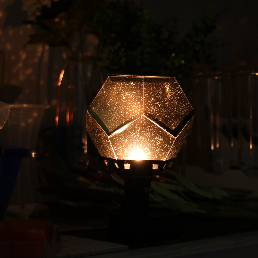 Moonlight Light Romantic DIY Master LED Star Sky Projector Lamp Projection Cosmos LED Night Lamp Kid's Home Decoration