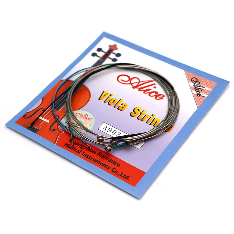 Alice A903 Nickel Silver Wound Viola Strings 1st-4th Set of 4 Strings
