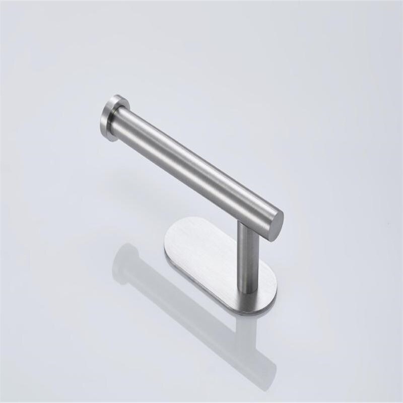 Free Punching 304 Stainless Steel Paper Holder Paper Towel Rack for Bathroom Kitchen Living Roon Toilet Tissue Holder Shelf