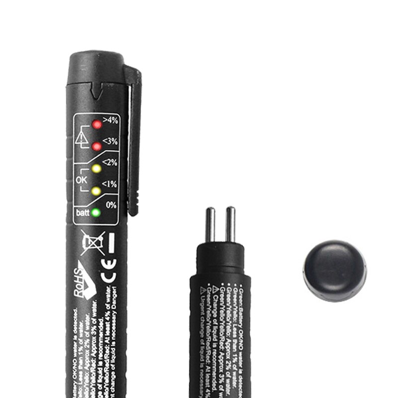 Controllo accurato della qualità dell'olio penna freno olio umidità tester penna freno liquido tester digitale veicolo strumento di prova automobilistico automatico