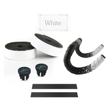 Bande élastique pour guidon de vélo, sangle de couverture d&#39;extrémité de guidon: White