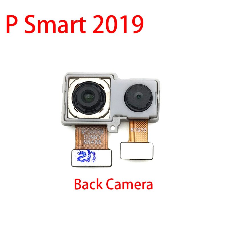 New Posteriore Posteriore della Macchina Fotografica Modulo Flex Cable + Fotocamera Sul Davanti Per Huawei P di Smart 2019 di Ricambio: P Smart 2019 Back