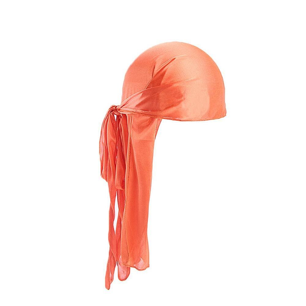 Zijdeachtig Satijn Tulband Unisex Lange Staart Durag Bandana Mode Patchwork Piraat Hoed Mannen Hoofd Sjaal India Hoed Haaraccessoires: 10