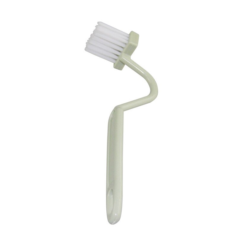 Brosse de toilette japonaise de Type S Portable, nettoyeur de toilettes, épurateur, courbe, poignée latérale pliante, brosse d'angle: Green