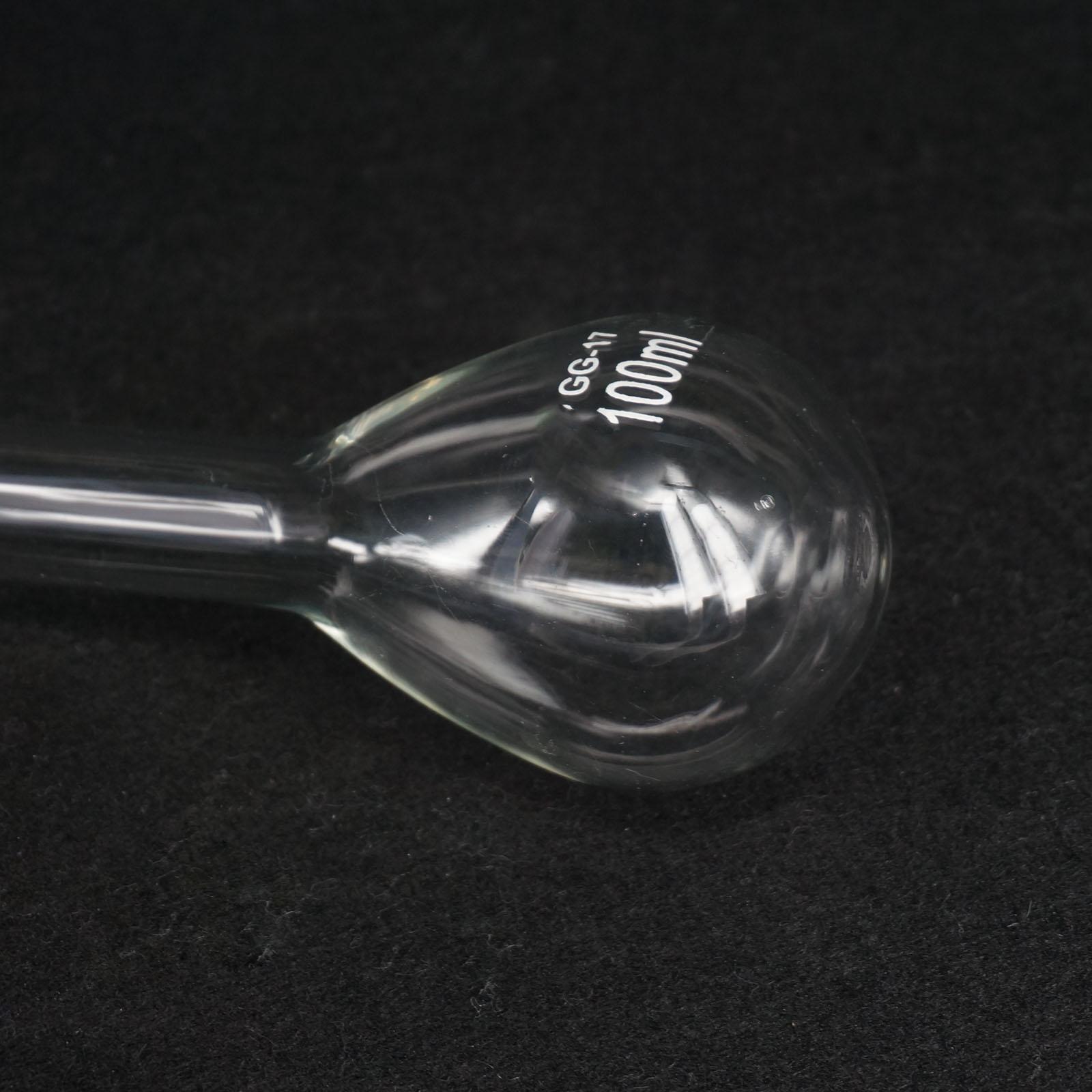 100ml Kjeldahl Runde Unterseite Langen Hals Labor Glas Glaskolben für Stickstoff Bestimmung
