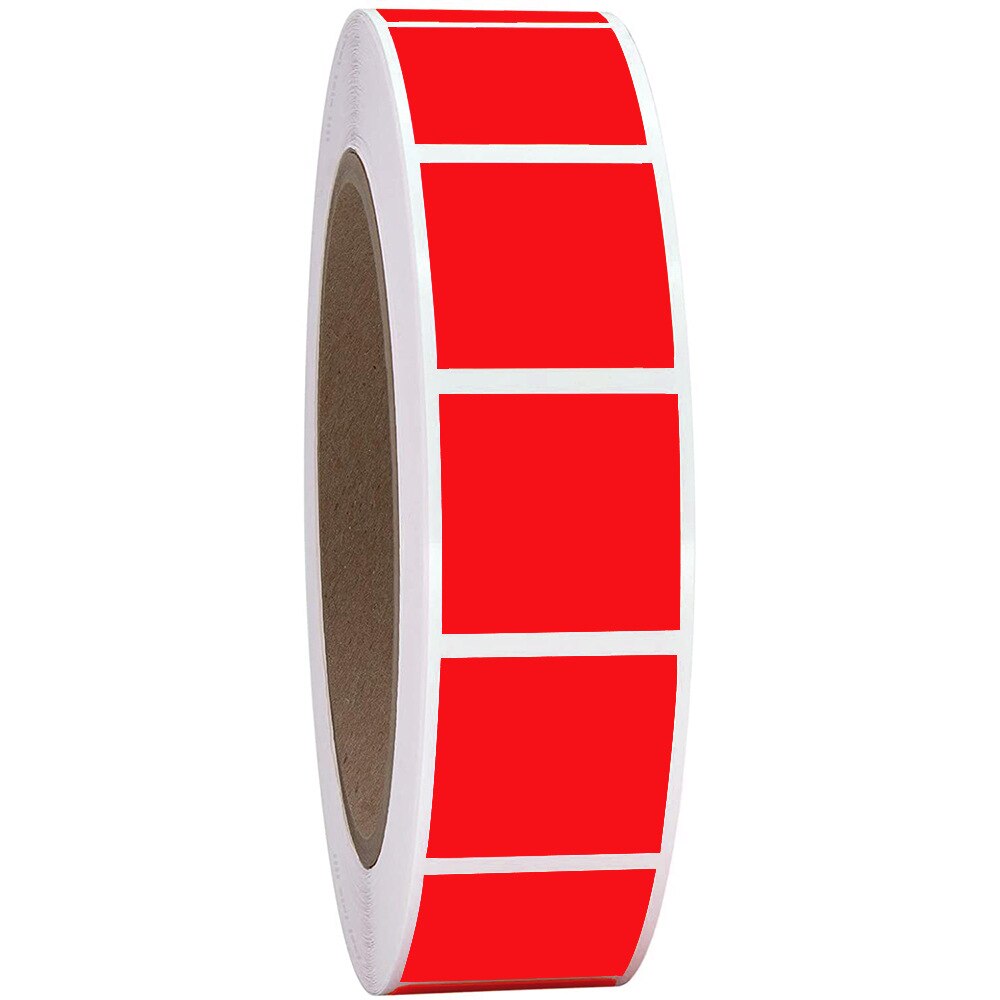 50-500Pcs Square Chroma Label Color Code Dot Labels stickers Red Yellow Blue Green Teacher Office Supplies stationery stickers: QY1383-300pcs