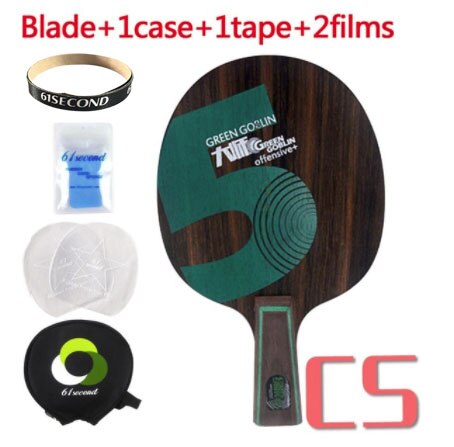 Friendship 729 Master series table tennis racket Green goblin 5/7 Ebony ebony 5 7 OFFENSIVE attack: 5 CS with YM 1case