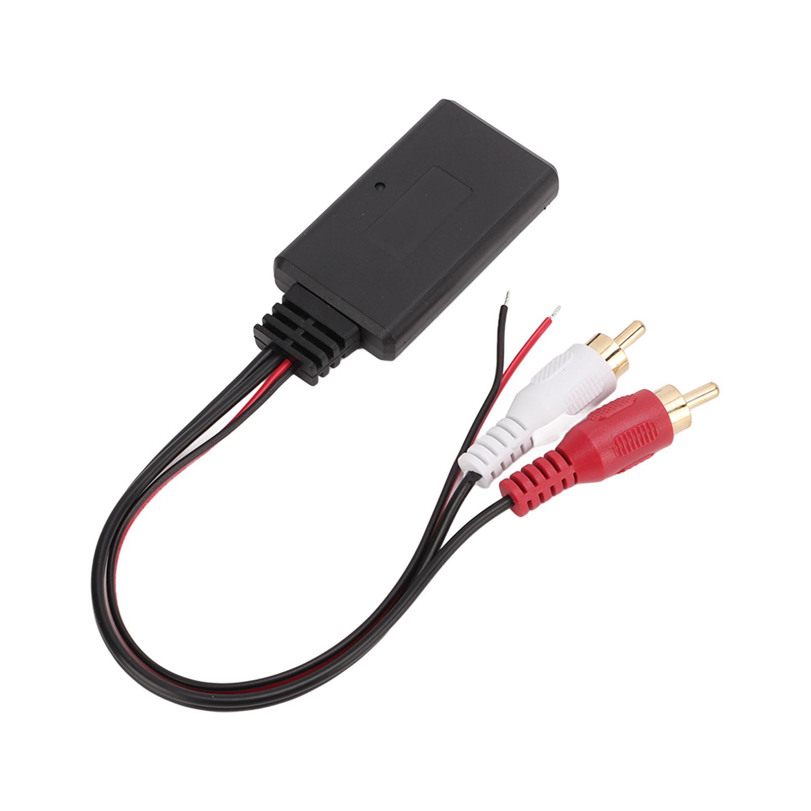 RCA Aux Audio Adapter ABS Car Bluetooth Wireless Module for pioneer
