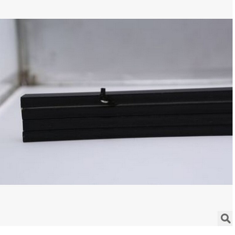 21-60cm magneettista puista valokuvakehystä rullatulostus / juliste / kuvaripustin tee itse valokuvajuliste maalaus puinen riippuva kodin sisustus: Musta puu / 21cm