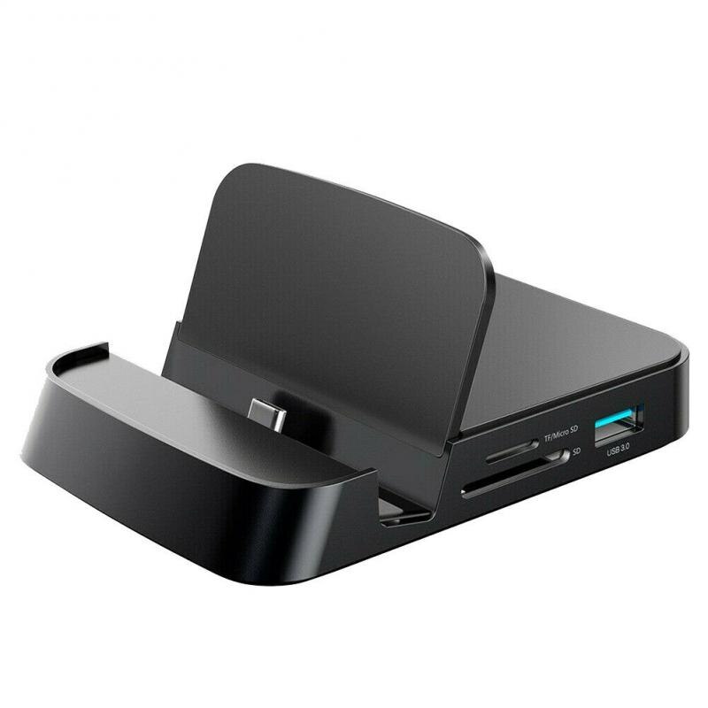 Smart 7in1 Type C Naar Hdmi Station Charging Dock Sd Tf Uitbreiding Hub Voor Laptop Macbook Samsung Dock: Default Title