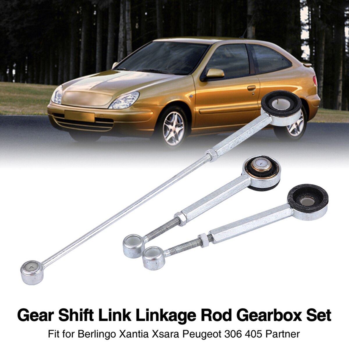 1Pcs Gear Shift Link Linkage Rod Gearbox Set For Berlingo Xantia Xsara Peugeot Partner​ Car Accessories Durable Parts