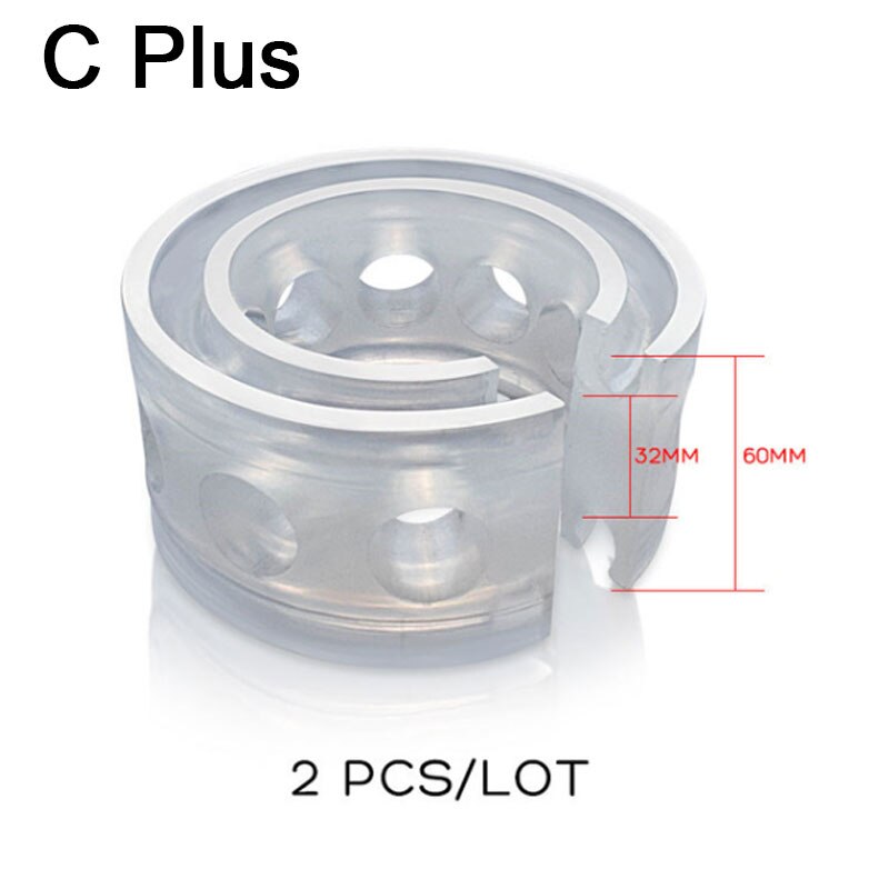 2pcs Car Shock Absorber Suspension Autobuffer Spring Bumpers Power Accessories Auto-Buffers Cushion Auto\x2dbuffers Car Styling: C Plus Type