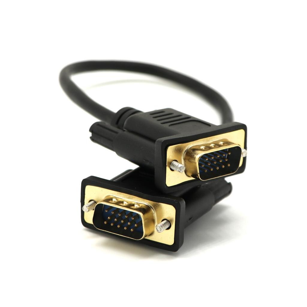 15Pin VGA Kurze Video Kabel Verlängerung Kabel Stecker-stecker für Monitor Verbindet PC oder laptop an den projektor LCD monitor