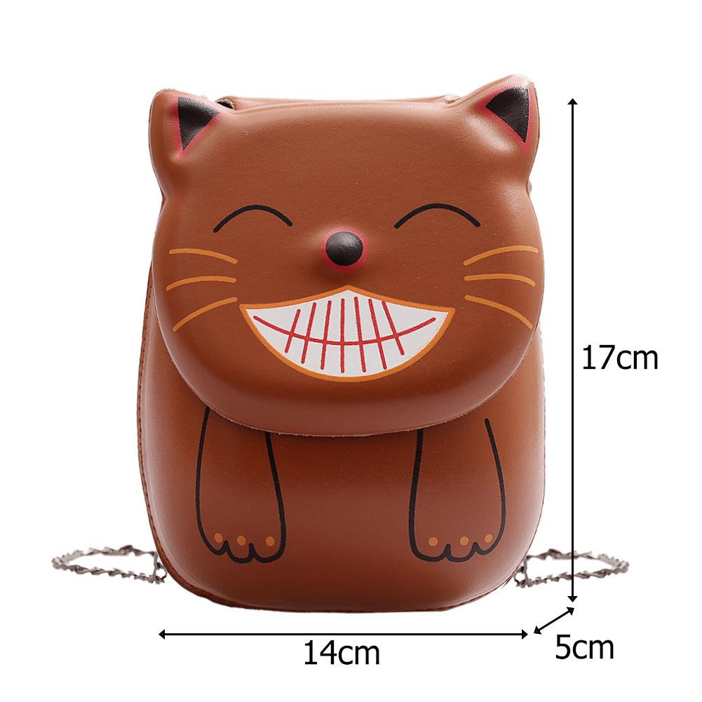 Handtassen Vrouwen Kleine Lederen Tas Keten Crossbody Tas Cartoon Leuke Messenger Bags Voor Wandelen En Reizen