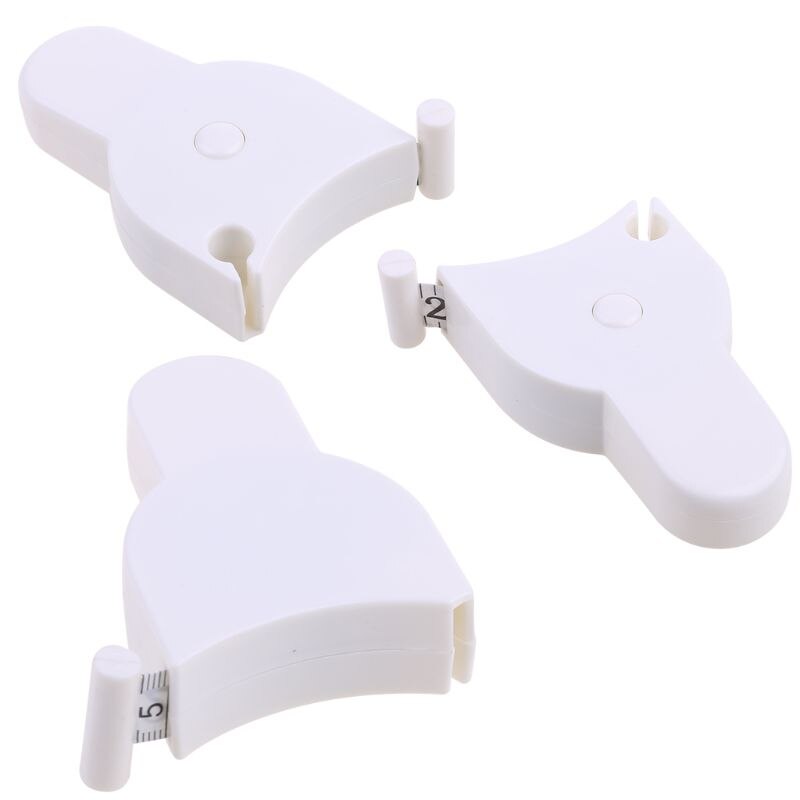 Waist Scale Retractable Tape Measure with Handle Torch Y-Shaped Measure Three-Dimensional Multi-Function Measurement Health Tape
