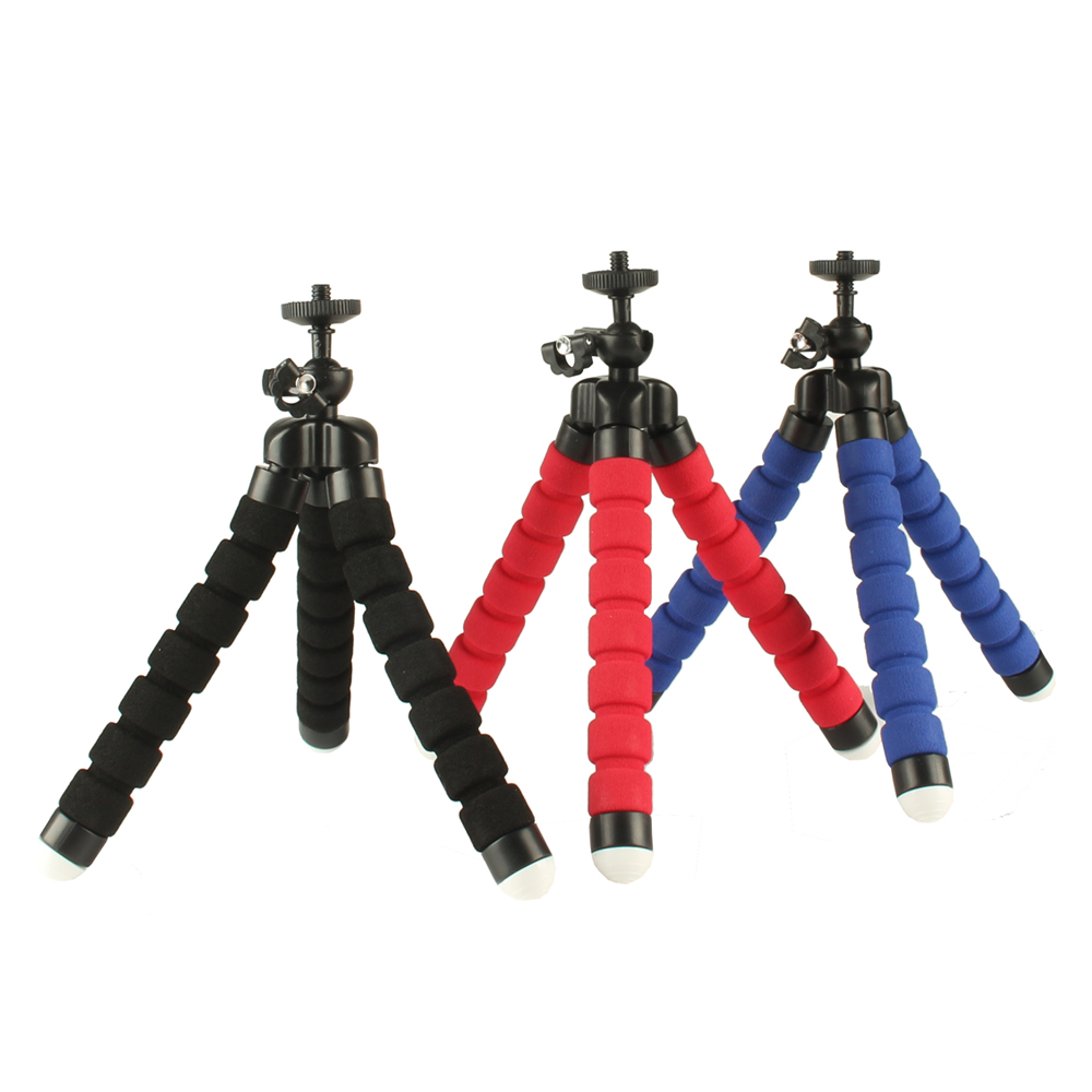 Draagbare Flexibele Tripod Stand Telefoon Clip Camera Smartphone Houder Bluetooth Selfie Voor Samsung Galaxy A10 M10 S10 Note 10 + plus