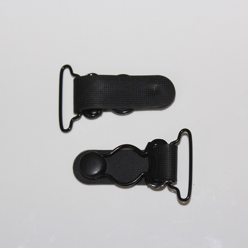 Liguero de pierna para mujer, tirantes altos hasta el muslo, Clips de Metal, arnés de pierna, liguero, accesorios para cinturón, 120 Uds.