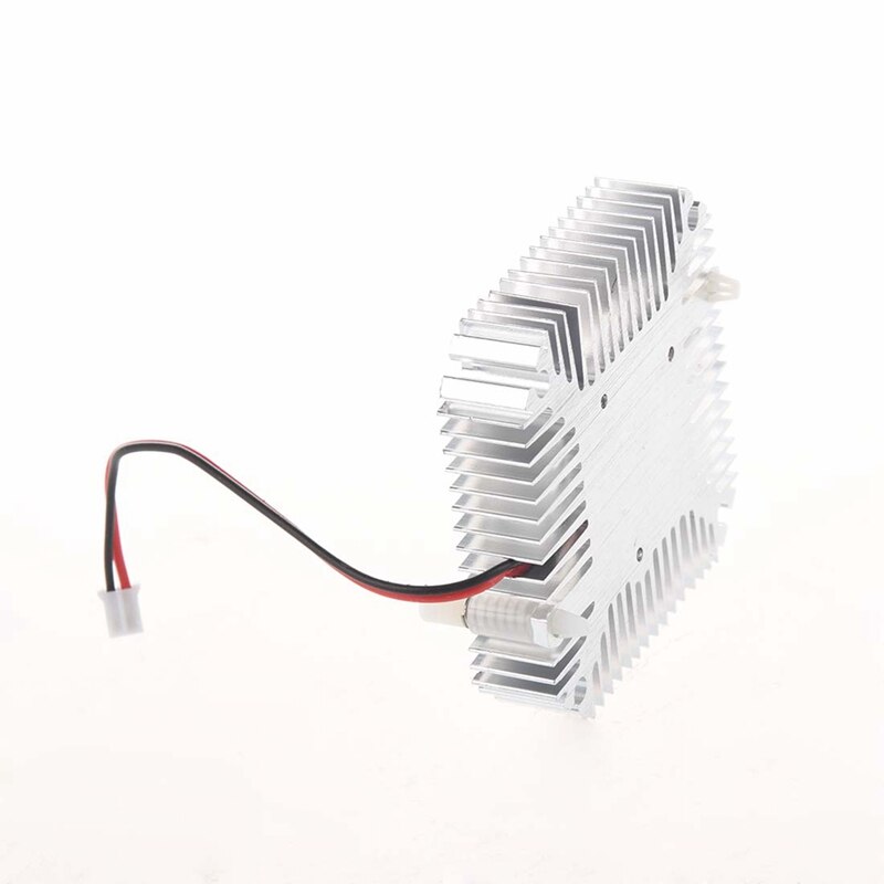 Ventilateur de refroidissement de carte vidéo VGA, dissipateur de chaleur pour votre processeur, argent et or, 2 pièces