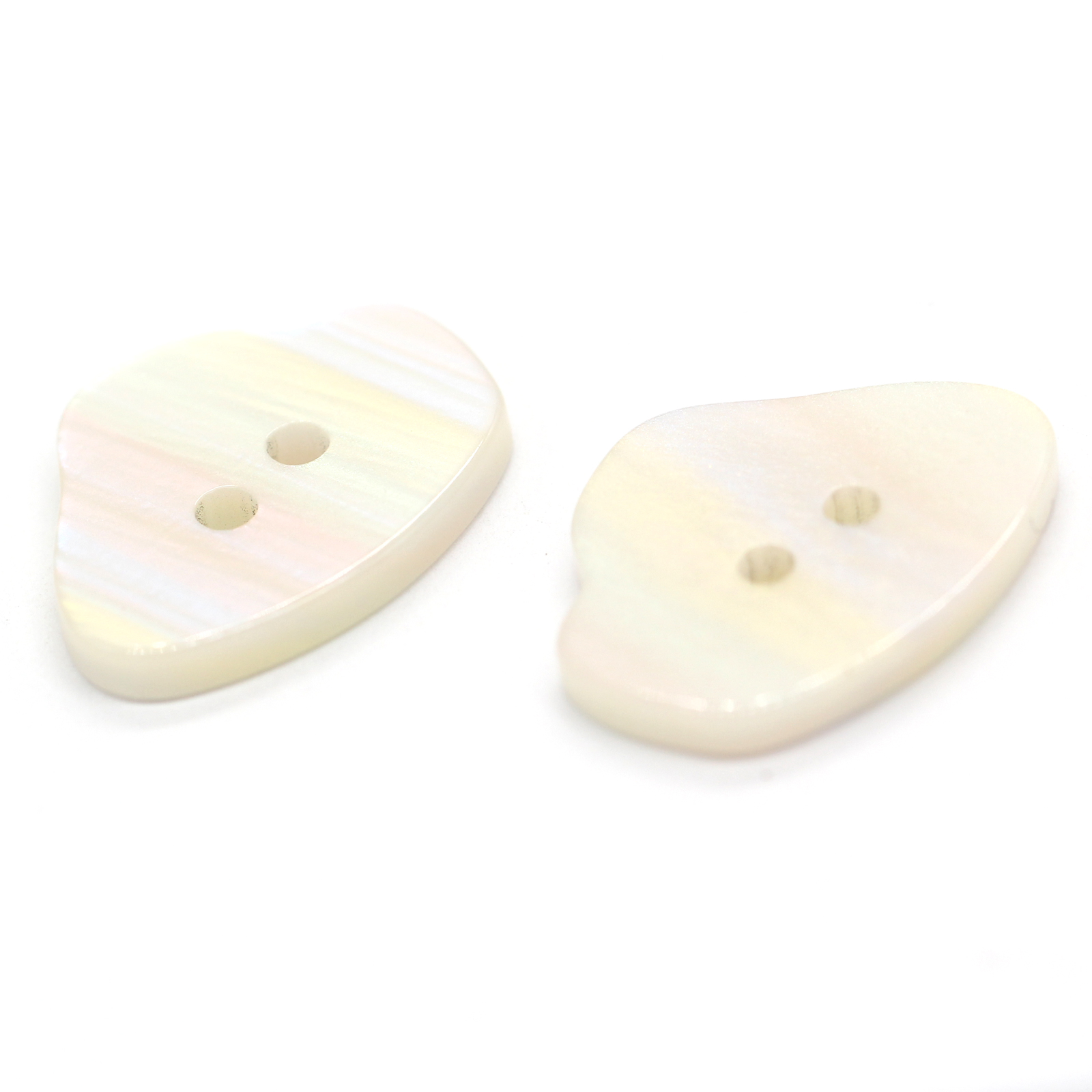 HENGC 17/25mm forma de nube Shell perla botones de resina para ropa mujer camisa blusa vestido falda Chic blanco decoraciones hechas a mano: 3 #