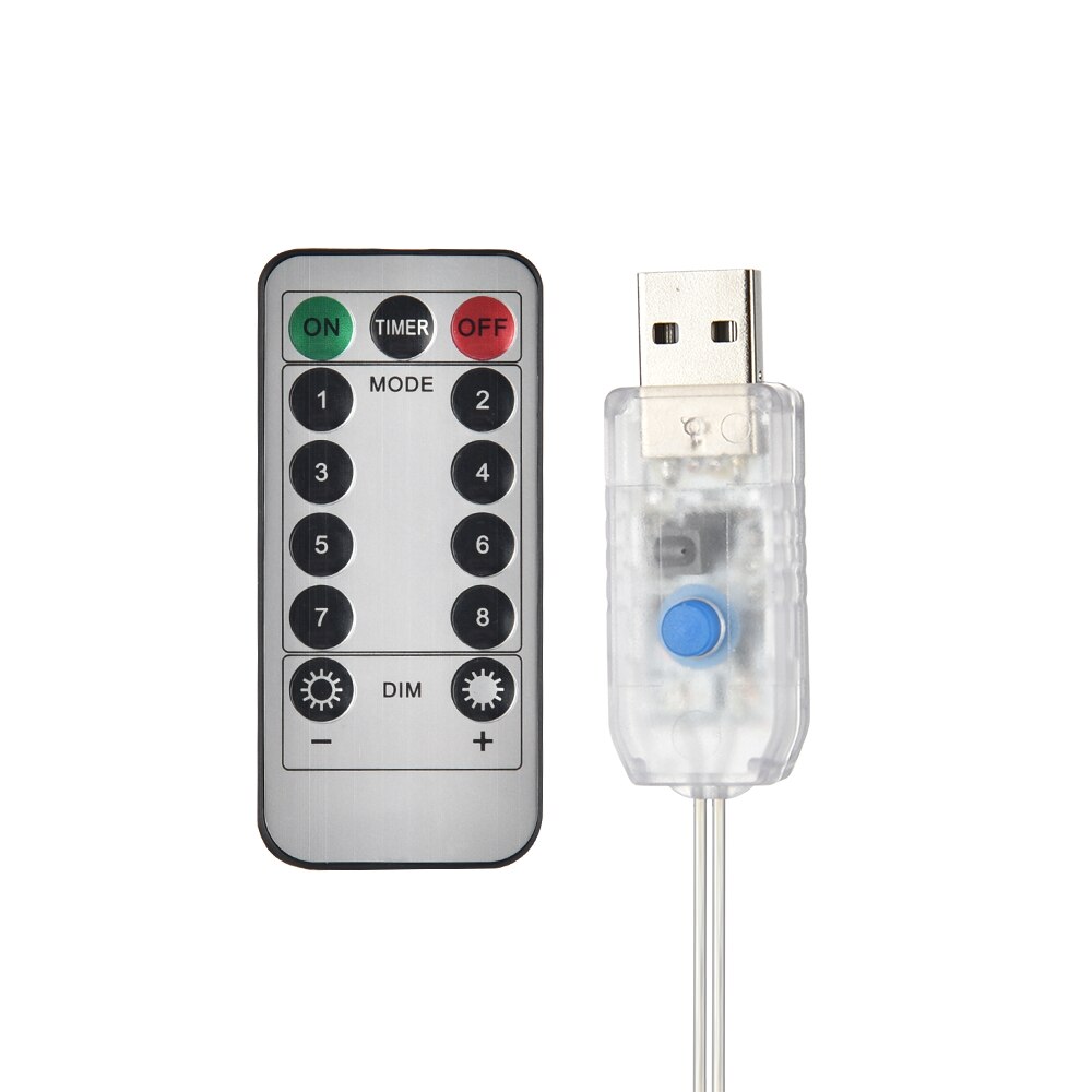 300 LED String Lights Curtain Hanging String Lights for Indoor Home Wedding Party Wall Decor Lamp Remote Control Accessory Craft