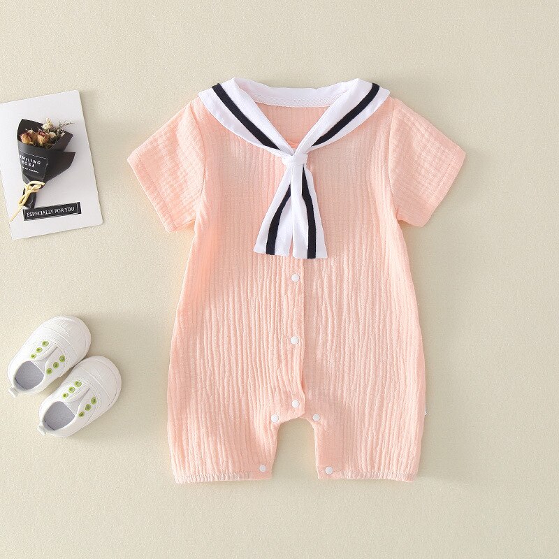 Baby Gaze Baby Spielanzug-overall Baby Kleidung Sommer Doppel Baumwolle Baby Kleidung Romper