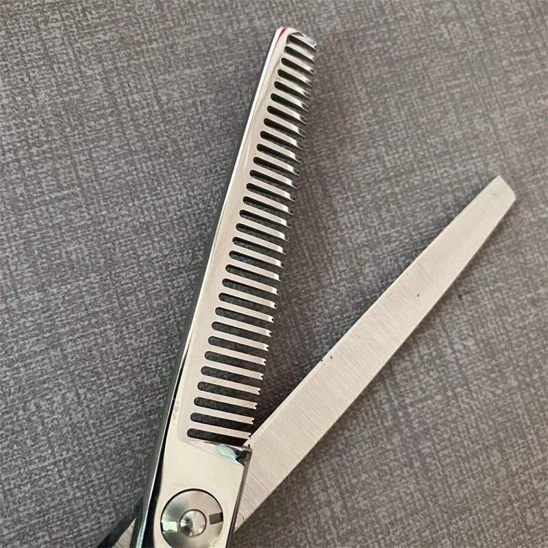 Ciseaux de coiffure professionnels de , 6.0 pouces, pour coupe de cheveux + amincissement, pour Salon de coiffure, boutique