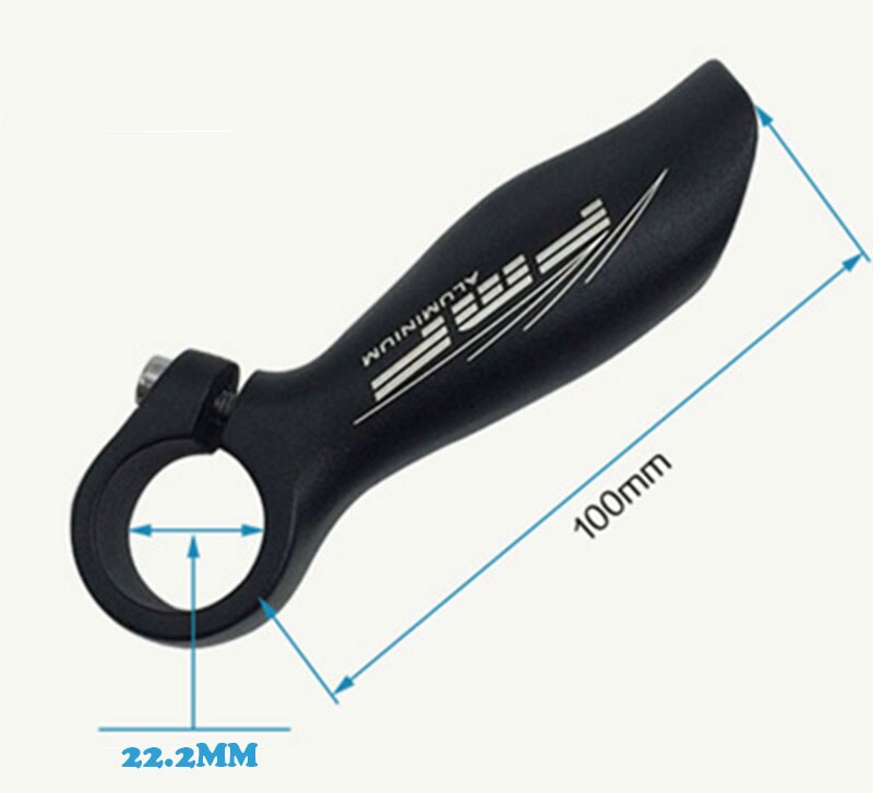 FMF extrémité de barre Ultra légère VTT paire de corne de boeuf en alliage d'aluminium guidon étendu paire de vélo