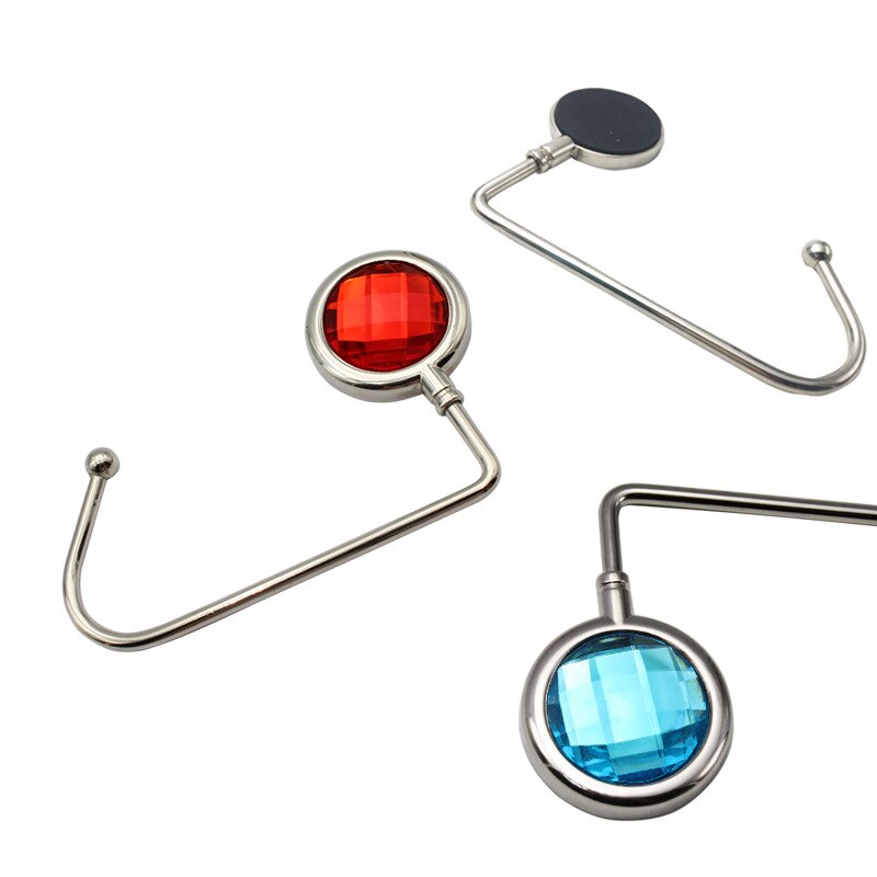 Cintre pratique de Table en alliage de Zinc, décoratif léger, multifonction, pour la maison, crochet antidérapant permettant de gagner de l'espace, droit