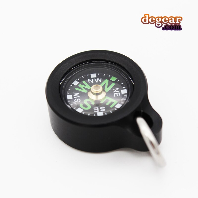 Camping Hiking Portable aluminium alloy Pocket Compass Navigation for Outdoor Activities Diameter 22mm