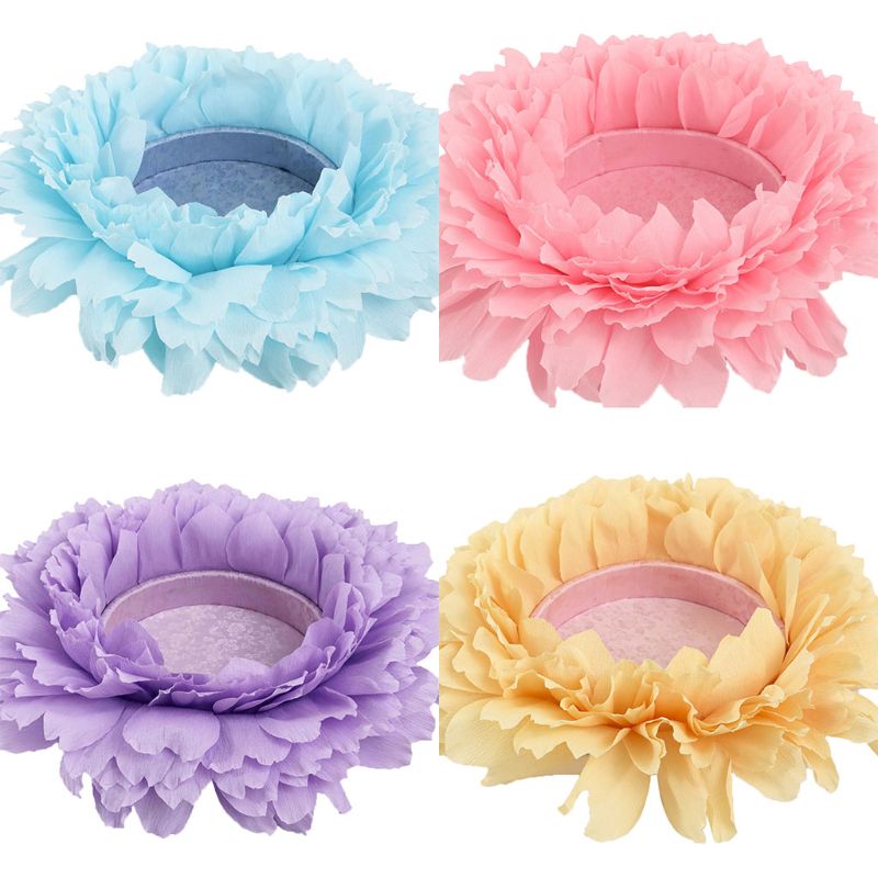 Baby Flower Shaped Posing Container Newborn Big Petal Photography Props Infant Photo Shooting Accessories