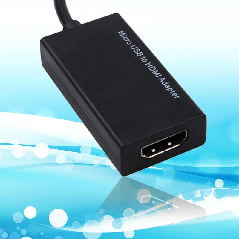 Micro USB MHL 2.0 naar HDMI HDTV TV HD Adapter kabel 1080 P HD HDMI Audio Video Kabel MHL Converter voor Telefoon Mobiele Laptop PC TV: Default Title