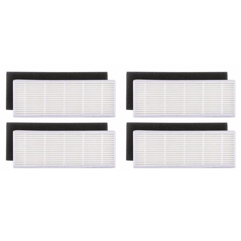 20 Stks/partij Hepa Filter & Spons Filters Vervangingen Voor Ilife A4s A6 A4 A40 Dust Cleaning Filter Stofzuiger Accessoires