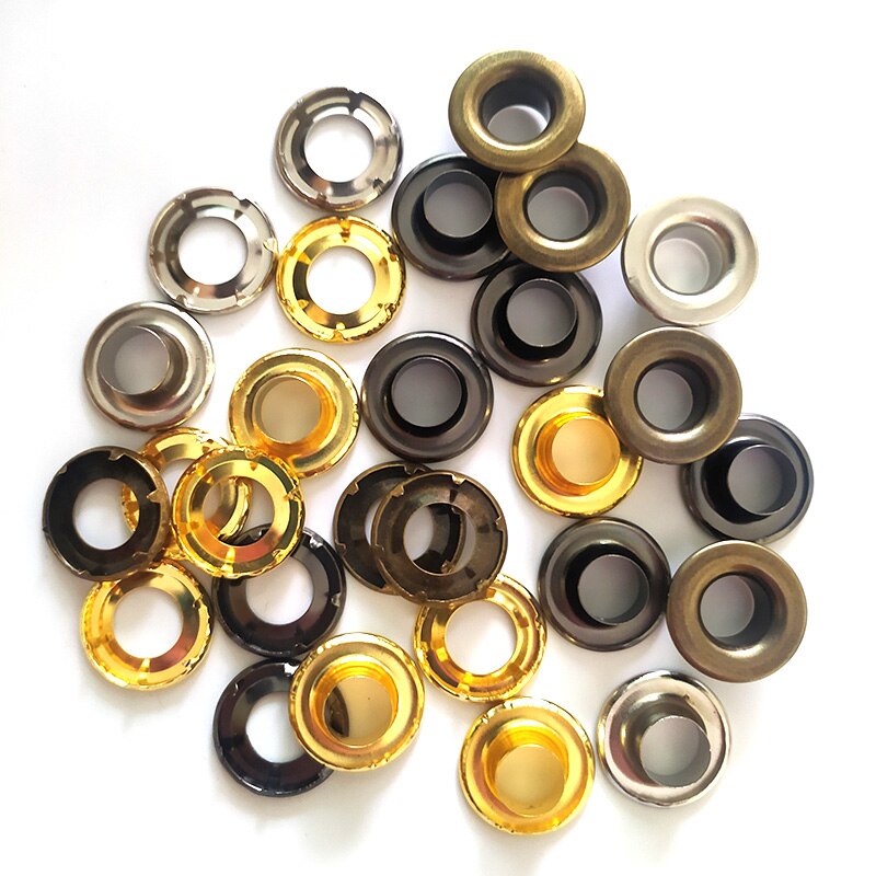 10pcs Rain Cloth Canopy Ring Rivets Stainless Steel Car Truck Canvas Eyelet Button Rivets