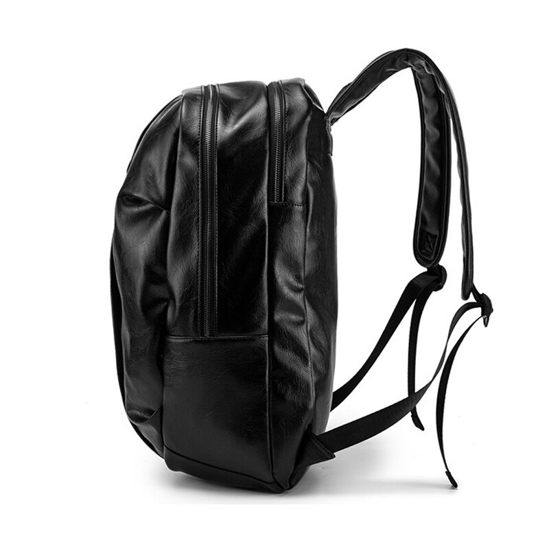 Trend pu læder rygsæk mænds personlighed stor kapacitet rejse afslappet rygsække anti-tyveri laptop skoletasker til teenage dreng