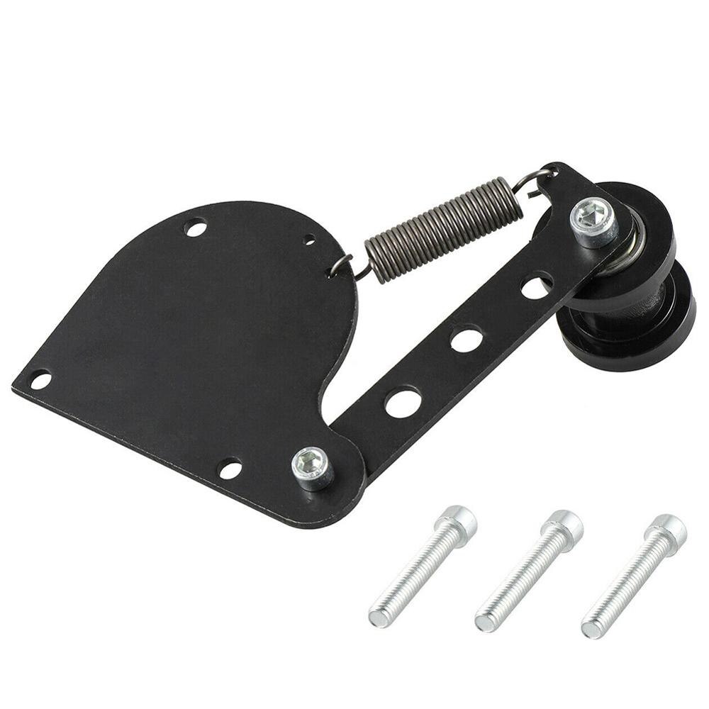 , tensor de cadena con resorte compatible con motor motorizado plateado de 49 CC, 50 cc, 66 CC y 80cc