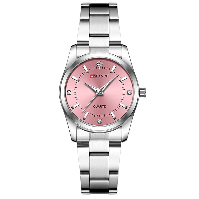 Kleine Horloge Voor Vrouwen Armband Horloge Dame Luxe Diamant Jurk Quartz Klok Mode Zilver Stalen Band Waterdicht Horloges