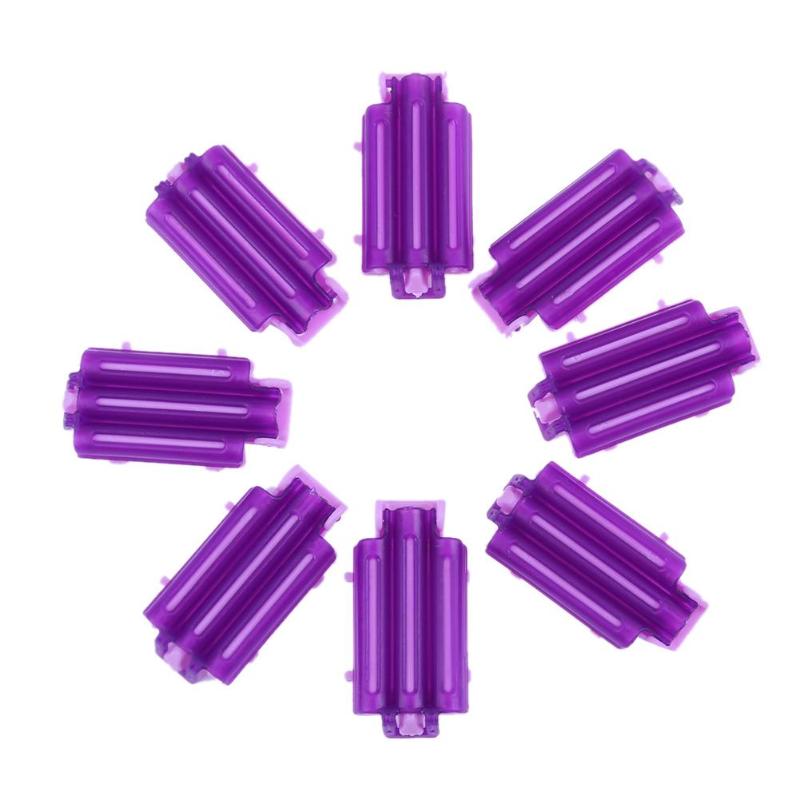 45 unids/bolsa de pelo esponjoso raíces permanente Invisible Clip de pelo ondulado permanente barras de barra abrazaderas rodillos hacer bricolaje Belleza del cabello herramientas de estilismo