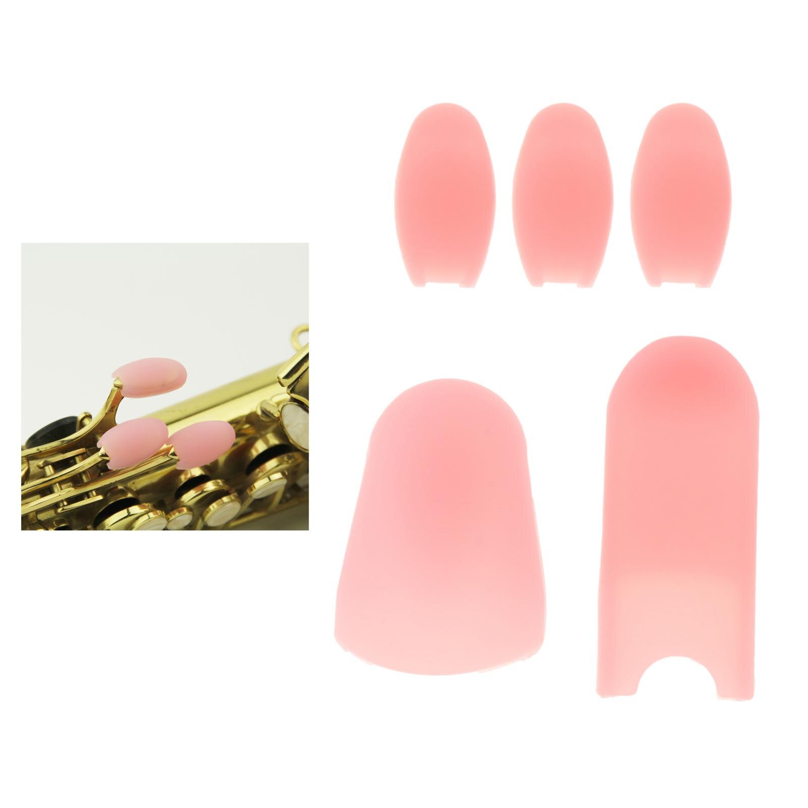 Silicone Saxophone pouce reste économiseur coussin coussin protège-doigts confortable pour Alto ténor Soprano Saxophone