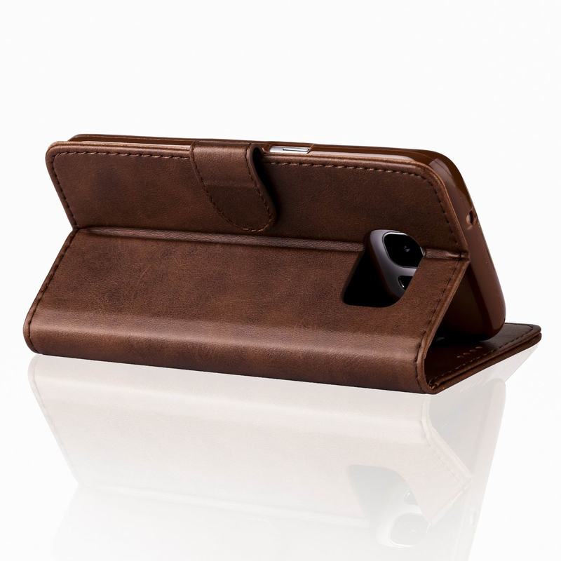Brieftasche fallen Für Samsung Galaxis S7 Rand Abdeckung kippen Luxus Magnetverschluss Stehen Leder Telefon Fälle Für Samsung S 7 s7Kante Coque