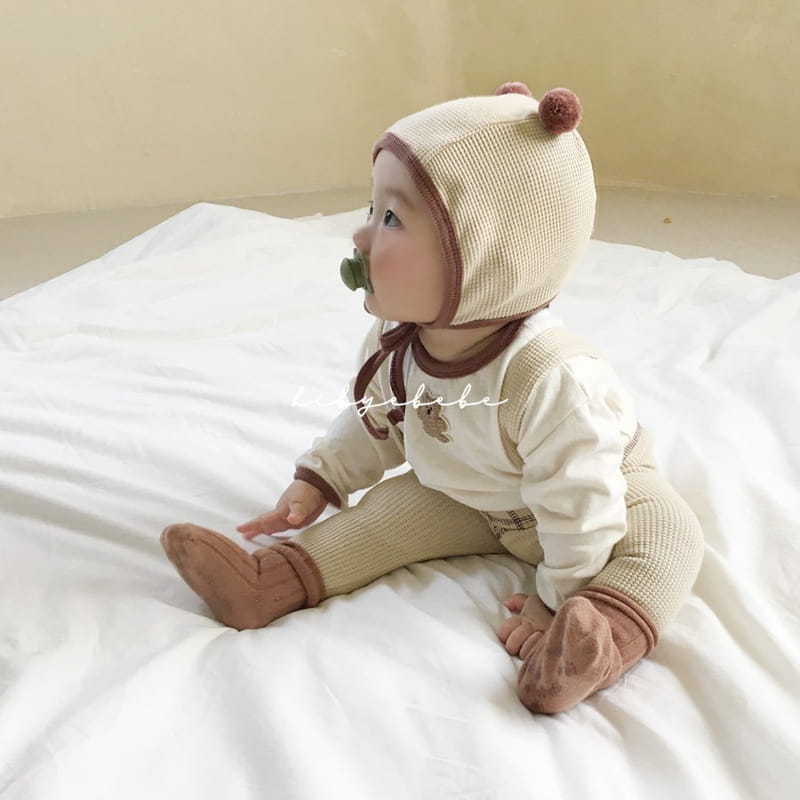Conjunto de 2 piezas de ropa para bebé, pantalones de algodón para niña pequeña, pantalones de Pp, Tops de manga larga con estampado de oso, Leggings + sombrero, novedad