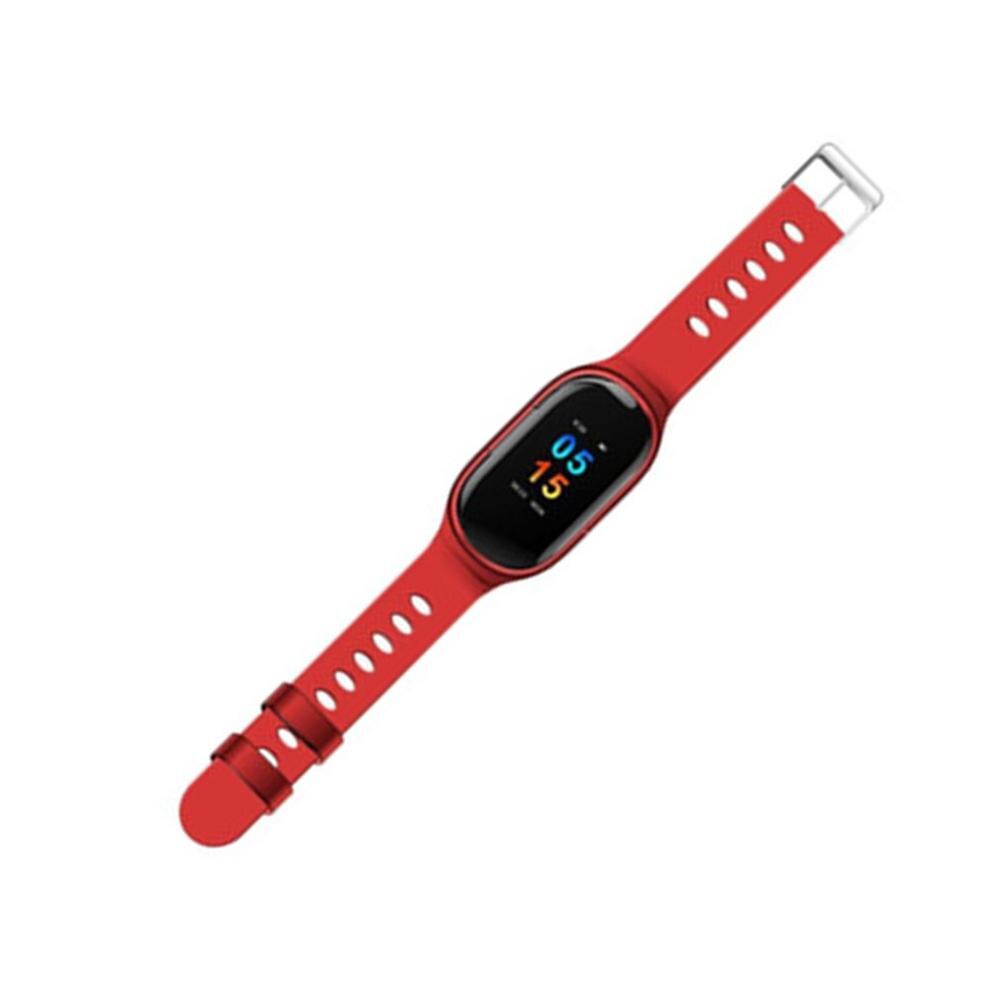 M1 Bluetooth Oortelefoon Met Ai Smart Horloge Hartslagmeter Smart Polsband Lange Tijd Standby Fitness Armband Sport Horloge: Rood