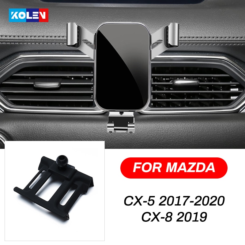 For Mazda CX-5 CX5 CX-8 CX8 Car Mobile Phone Holder Gravity Stand Smart Phone Special Mount Support Navigation Bracket