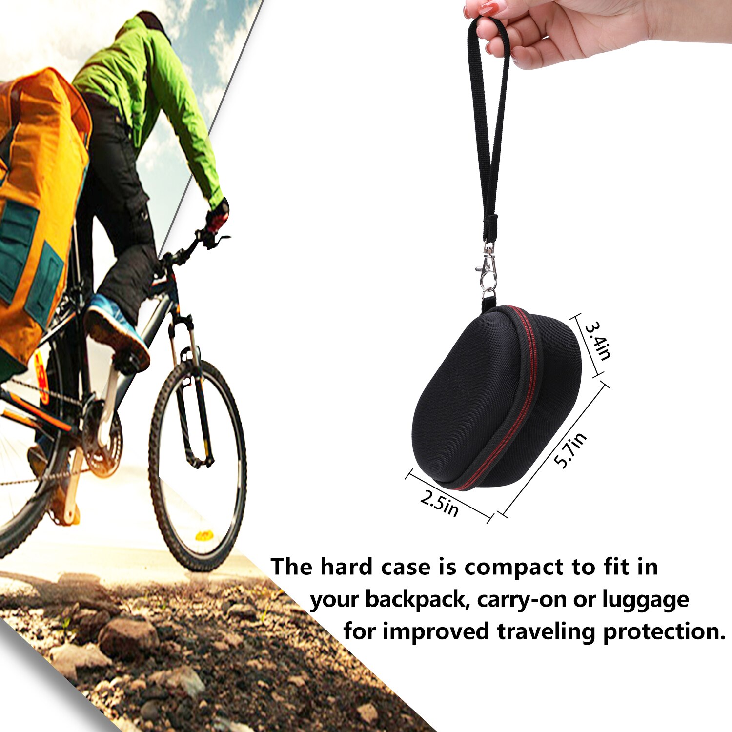 LTGEM EVA Hard Case for Logitech G PRO X Superlight Wireless Gaming Mouse