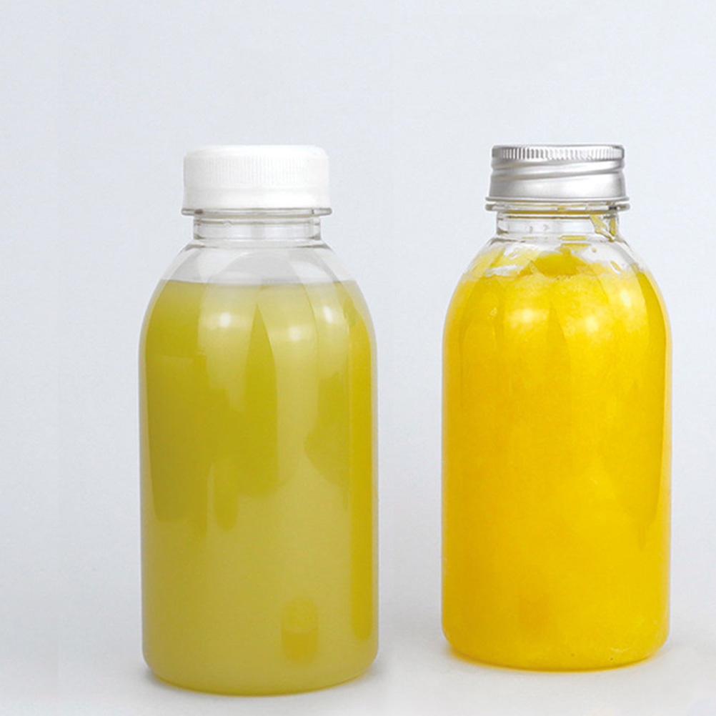 Drink Bottle Thicken Plastic Juice Sub Packing Clear Beverage Transparent Packaging